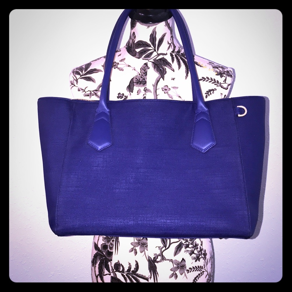 Dagne Dover Signature Tote, Classic, Dagne Blue